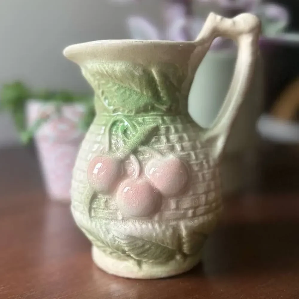 Vintage ceramic pitcher